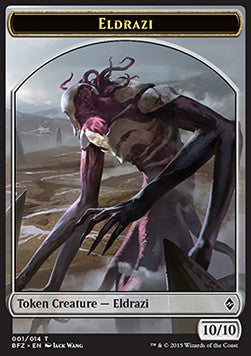 Eldrazi Token (Colorless 10/10) - Battle for Zendikar (Token) [BFZ-T1]