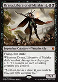 Drana, Liberator of Malakir - Battle for Zendikar (Mythic) [BFZ-109]