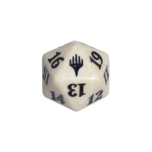 Duel Decks: Zendikar vs. Eldrazi: D20 Die (White) - Duel Decks: Zendikar vs. Eldrazi