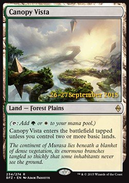 Canopy Vista - Battle for Zendikar: Promos (Rare) [PBFZ-234]