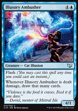 Illusory Ambusher - Commander 2015 (Uncommon) [C15-12]