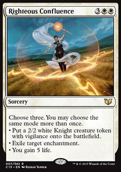 Righteous Confluence - Commander 2015 (Rare) [C15-7]