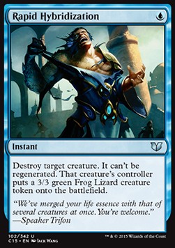 Rapid Hybridization - Commander 2015 (Uncommon) [C15-102]