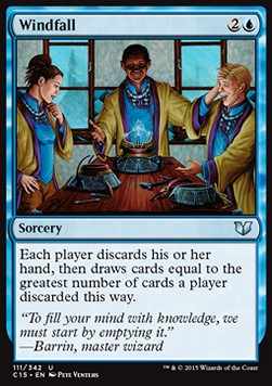 Windfall - Commander 2015 (Uncommon) [C15-111]