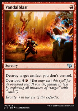 Vandalblast - Commander 2015 (Uncommon) [C15-170]