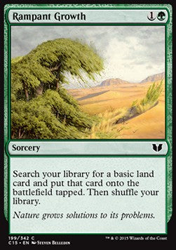 Rampant Growth - Commander 2015 (Common) [C15-199]