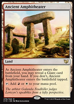 Ancient Amphitheater - Commander 2015 (Rare) [C15-276]