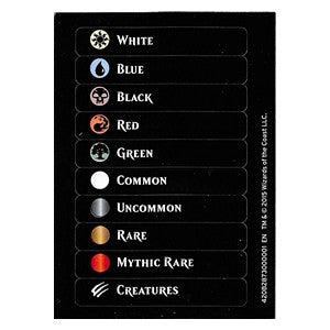 BFZ Holiday Gift Box Sticker Sheet 1 - Battle for Zendikar