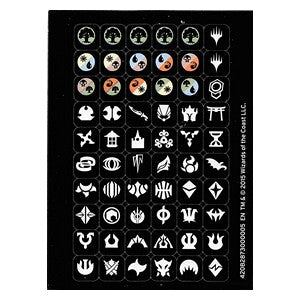 BFZ Holiday Gift Box Sticker Sheet 5 - Battle for Zendikar