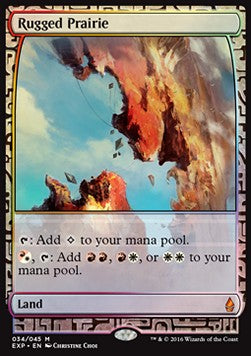 Rugged Prairie - Zendikar Expeditions (Masterpiece) [ZEX-34]