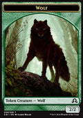 Wolf Token (Green 2/2) - Shadows over Innistrad (Token) [SOI-T9]