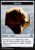 Arlinn, Embraced by the Moon Emblem - Shadows over Innistrad (Token) [SOI-T18]