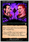 Infernal Contract - Seventh Edition (Rare) [7ED-143]
