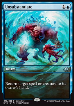 Unsubstantiate - Game Day Set Promos (Uncommon) [GDP-79]