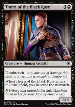 Thorn of the Black Rose - Conspiracy: Take the Crown (Common) [CN2-48]