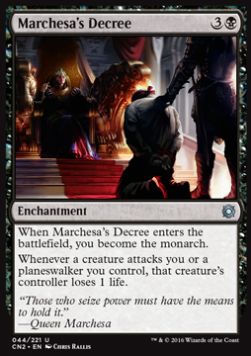 Marchesa's Decree - Conspiracy: Take the Crown (Uncommon) [CN2-44]