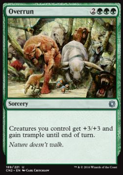 Overrun - Conspiracy: Take the Crown (Uncommon) [CN2-189]