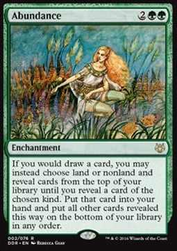 Abundance - Duel Decks: Nissa vs. Ob Nixilis (Rare) [DDR-2]