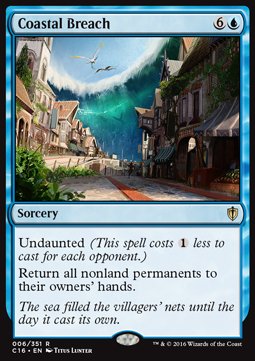 Coastal Breach - Commander 2016 (Rare) [C16-6]