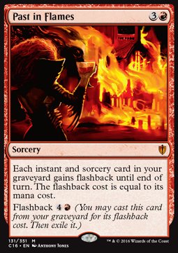 Past in Flames - Commander 2016 (Mythic) [C16-131]