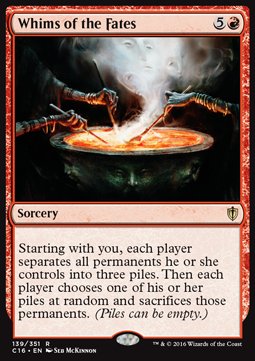 Whims of the Fates - Commander 2016 (Rare) [C16-139]