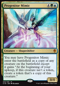 Progenitor Mimic - Commander 2016 (Mythic) [C16-216]