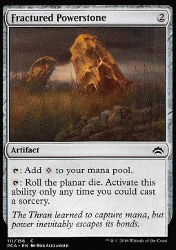 Fractured Powerstone - Planechase Anthology (Common) [PCA-111]
