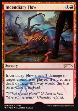 Incendiary Flow - Friday Night Magic Promos (Rare)