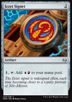Izzet Signet - Modern Masters 2017 (Uncommon) [MM3-223]