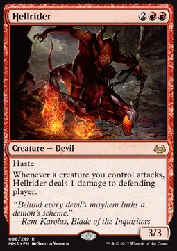 Hellrider - Modern Masters 2017 (Rare) [MM3-98]
