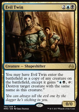 Evil Twin - Modern Masters 2017 (Rare) [MM3-162]