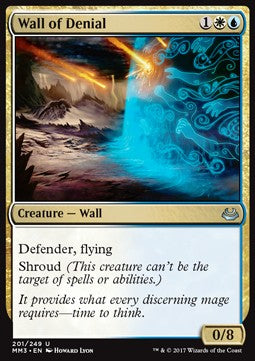 Wall of Denial - Modern Masters 2017 (Uncommon) [MM3-201]