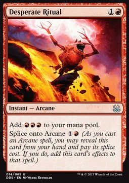 Desperate Ritual - Duel Decks: Mind vs. Might (Uncommon) [DDS-14]