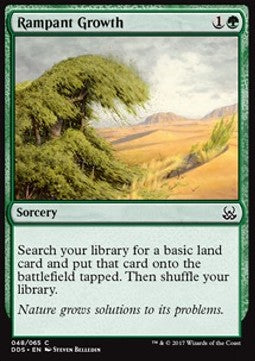Rampant Growth - Duel Decks: Mind vs. Might (Common) [DDS-48]