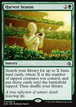 Harvest Season - Amonkhet: Promos (Rare) [PAKH-170]