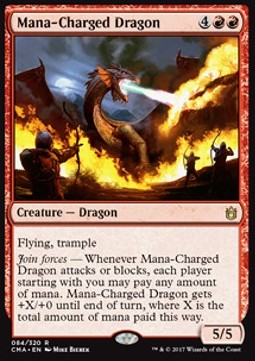 Mana-Charged Dragon - Commander Anthology (Rare) [CMA-84]