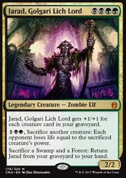 Jarad, Golgari Lich Lord - Commander Anthology (Mythic) [CMA-179]