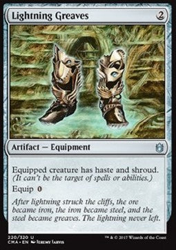 Lightning Greaves - Commander Anthology (Uncommon) [CMA-220]
