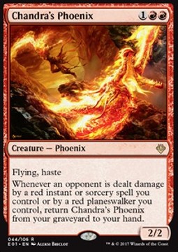 Chandra's Phoenix - Archenemy: Nicol Bolas (Rare) [E01-44]