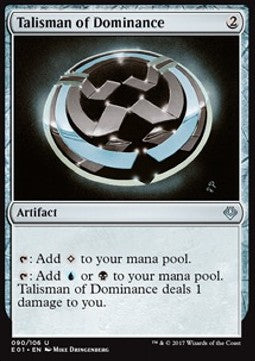 Talisman of Dominance - Archenemy: Nicol Bolas (Uncommon) [E01-90]
