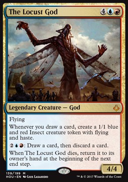 The Locust God - Hour of Devastation (Mythic) [HOU-139]