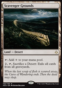 Scavenger Grounds - Hour of Devastation (Rare) [HOU-182]