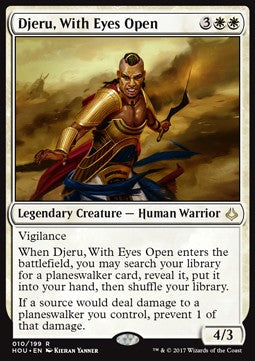Djeru, With Eyes Open - Hour of Devastation (Rare) [HOU-10]