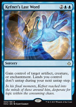 Kefnet's Last Word - Hour of Devastation (Rare) [HOU-39]