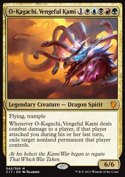 O-Kagachi, Vengeful Kami - Commander 2017 (Mythic) [C17-45]