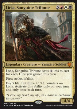Licia, Sanguine Tribune - Commander 2017 (Mythic) [C17-40]