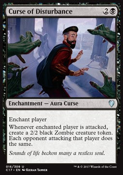 Curse of Disturbance - Commander 2017 (Uncommon) [C17-16]