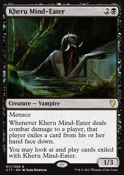 Kheru Mind-Eater - Commander 2017 (Rare) [C17-17]