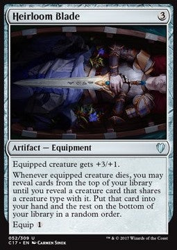 Heirloom Blade - Commander 2017 (Uncommon) [C17-52]