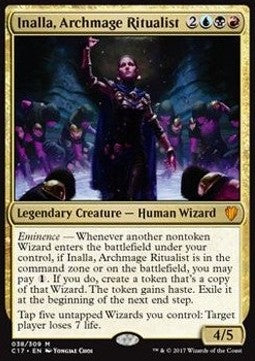 Inalla, Archmage Ritualist (V.1) - Commander 2017 (Mythic) [C17-38]